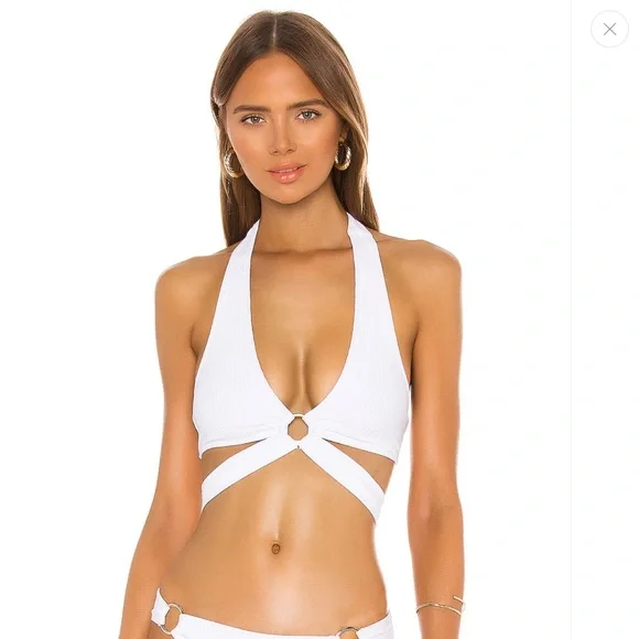 Tularosa Elisee Top in White, Size: XS - Picture 1 of 8